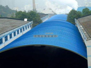 米業倉間罩棚拱型屋面與樓房加層太空瓦無梁波紋鋼屋蓋的優勢及公司房屋加固服務